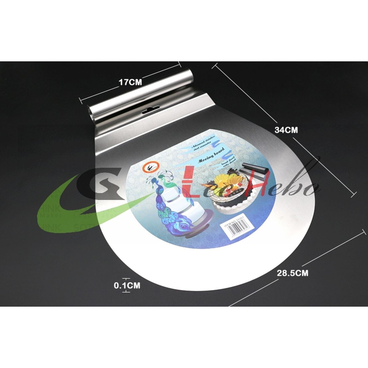 GENERICO - Espatula Toma Torta Acero Reposteria 34Cm