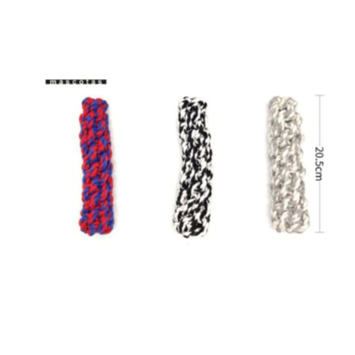 GENERICO - Juguete Para Perros Con Nudo Colores Surtidos 20cm