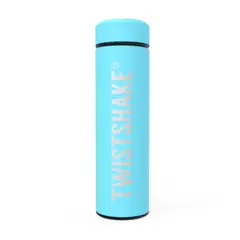 TWISTSHAKE - Termo para agua Hot Cold 420ml Celeste
