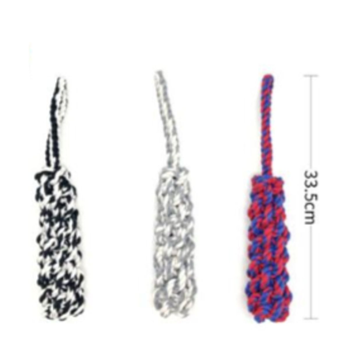 GENERICO - Juguete Para Perros Con  Nudo Colores 33cm