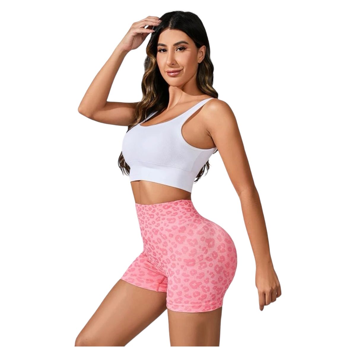 GENERICO - Short Push Up Diseño Animal Print - Alta Calidad