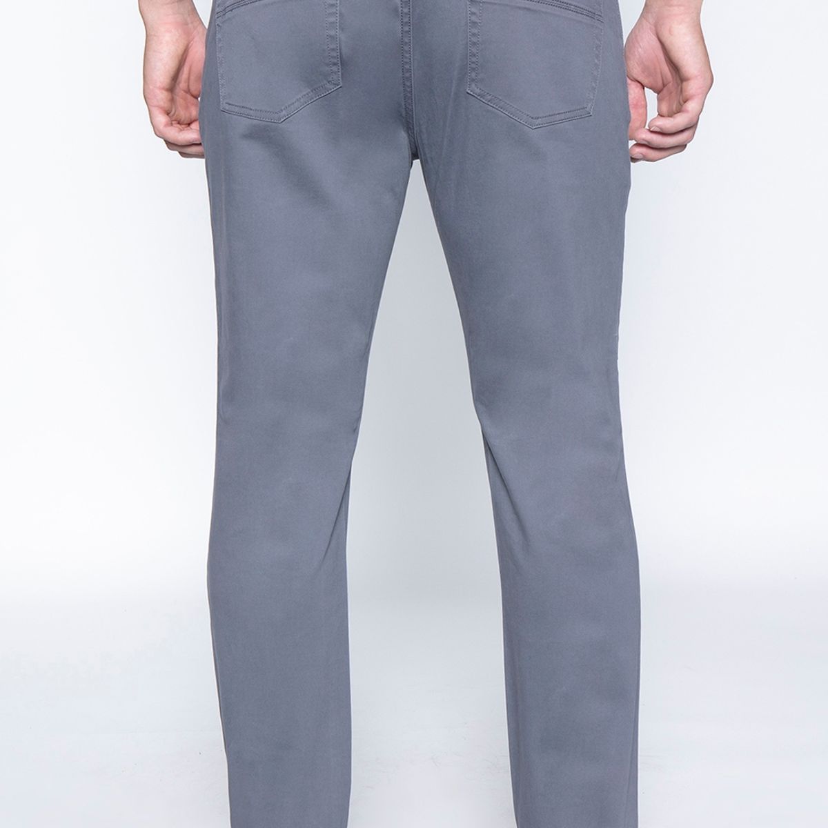 FEROUCH - Pantalon Five Pocket Gris Ferouch