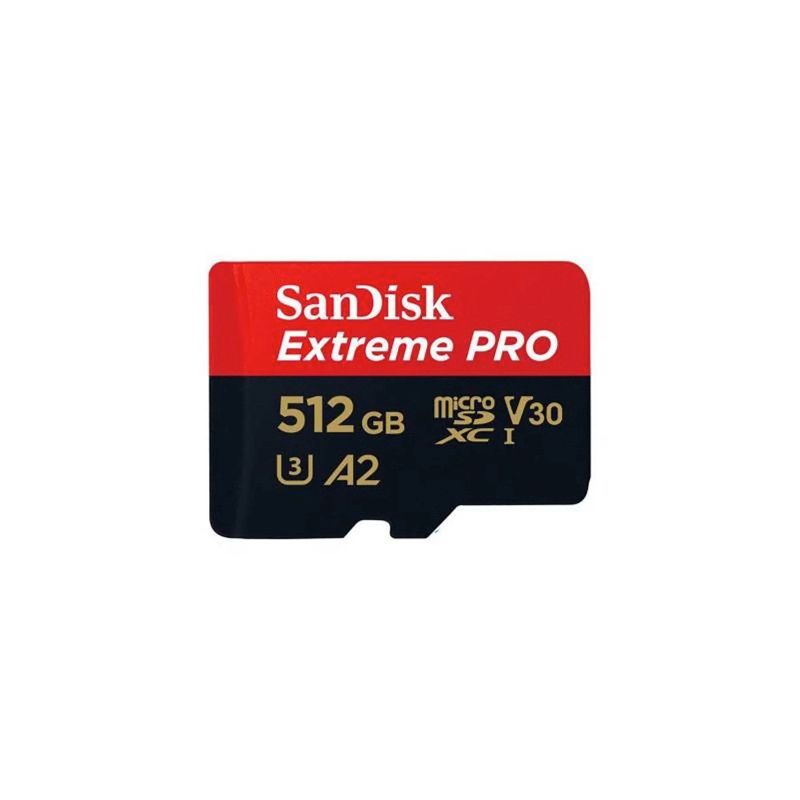 SANDISK - Memoria Sandisk Micro Sd 512gb Extreme Pro A2 4k 200MLectura