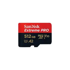 SANDISK - Memoria Micro Sd 512gb Extreme Pro A2 4k 200MLectura