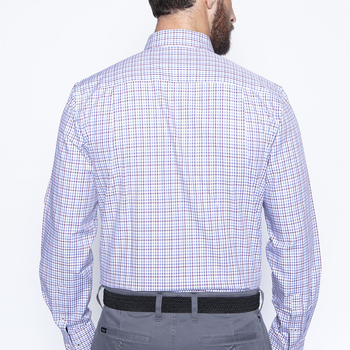 FEROUCH - Camisa Checkered Madison Sm Rojo Ferouch