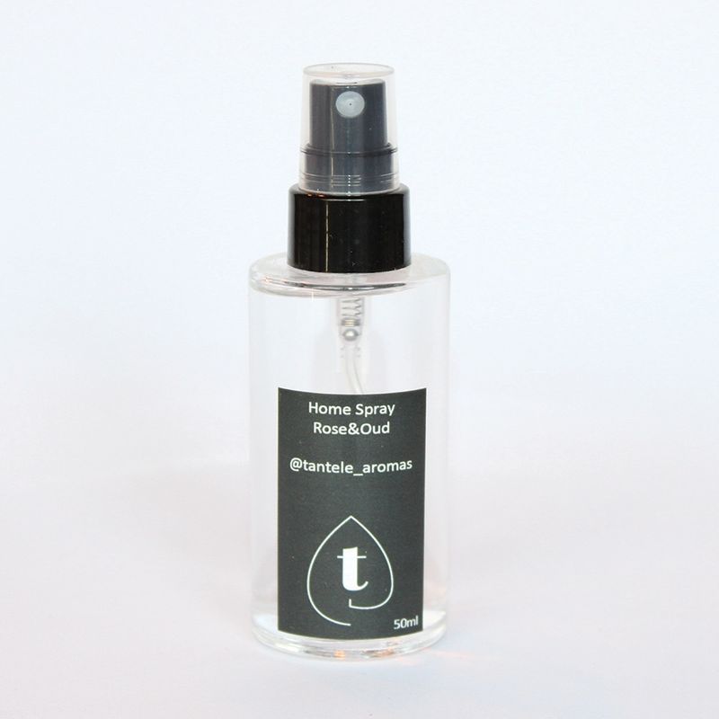 GENERICO - Home Spray de Vidrio con válvula spray de RoseOud