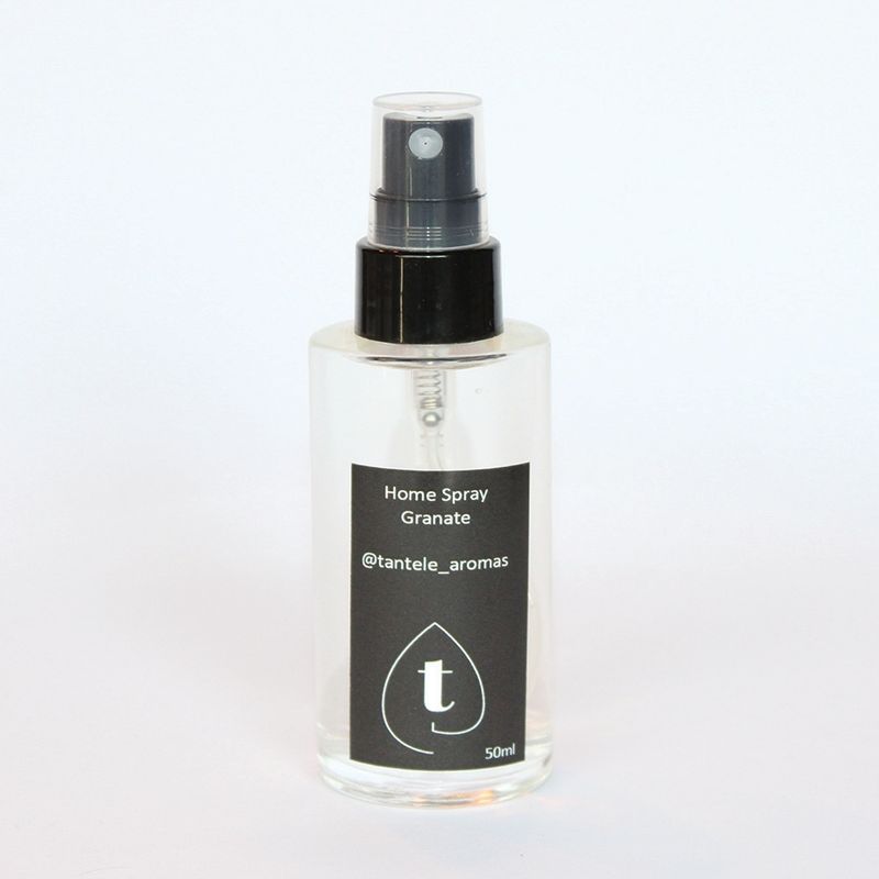 GENERICO - Home Spray de Vidrio con válvula spray de Granate