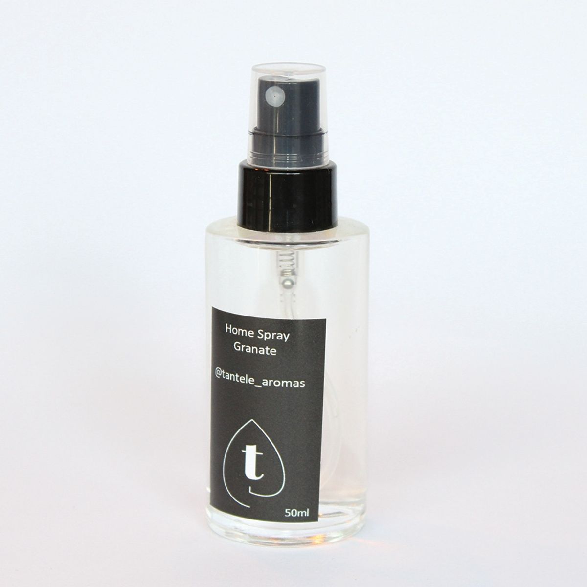 GENERICO - Home Spray de Vidrio con válvula spray de Granate