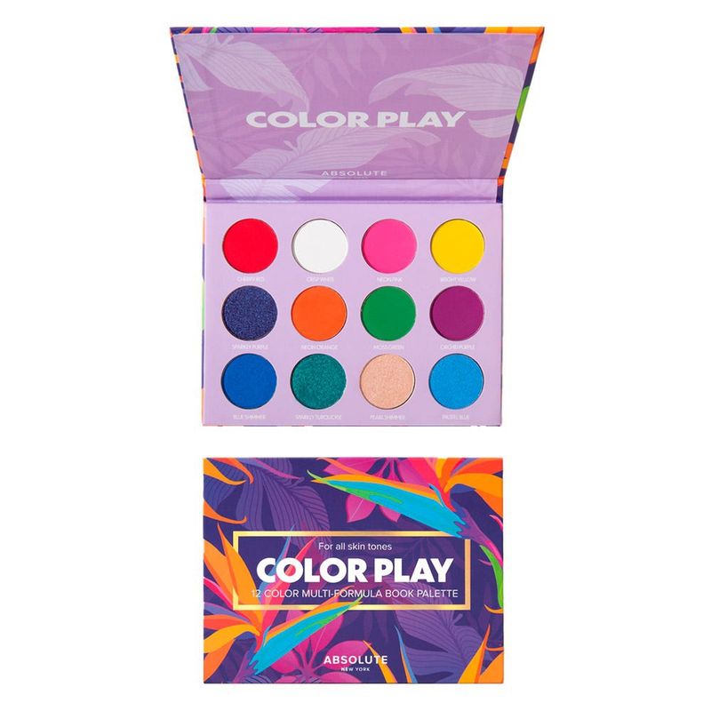 ABSOLUTE NEW YORK - Paleta de Sombras Color Play