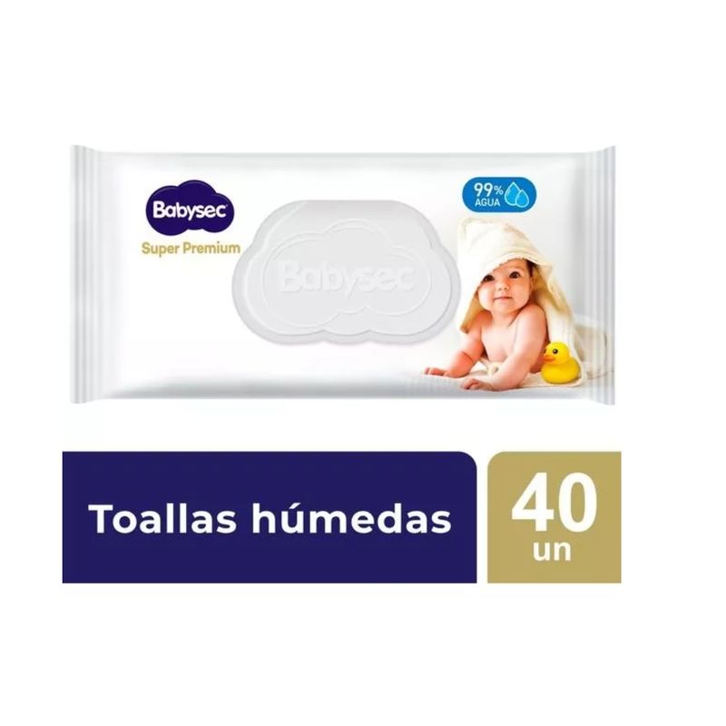 BABYSEC - 24 Toallas Humedas Babysec Super Premium
