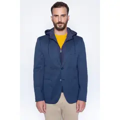 FEROUCH - Blazer Knitted Ohio Fj Azul