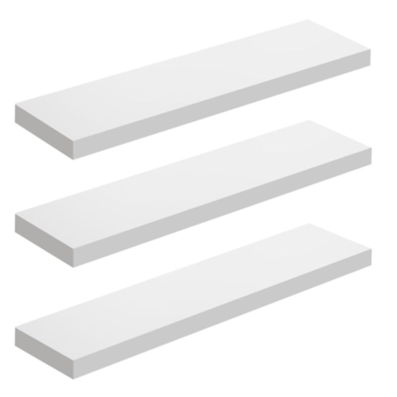 BE DESIGN - REPISAS DECORARE BLANCO PACK x3