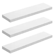 BE DESIGN - REPISAS DECORARE BLANCO PACK x3