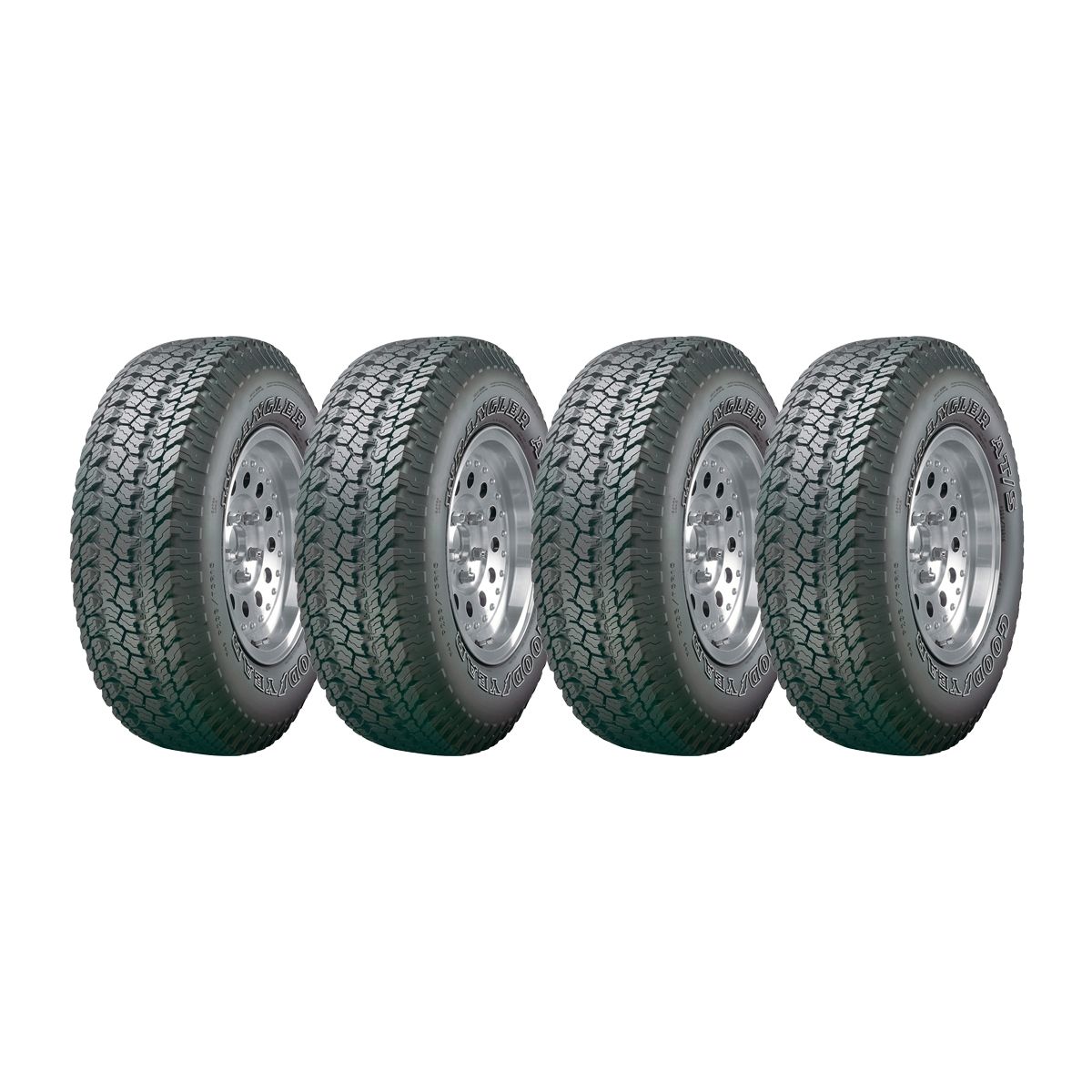 GOODYEAR - SET 4 NEUMATICOS GOODYEAR 215/75 R14 98Q WRANGLER AT/S M+S
