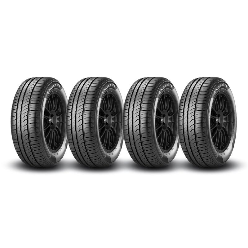 PIRELLI - SET 4 NEUMATICOS PIRELLI 185/60 R14 82H TOURING P400EV