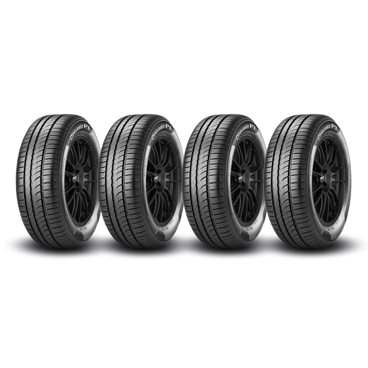 PIRELLI - SET 4 NEUMATICOS PIRELLI 185/65 R14 86T TOURING P400EV