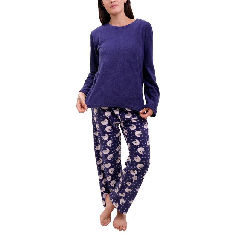 BAZIANI - Pijama Micropolar Mujer 8530