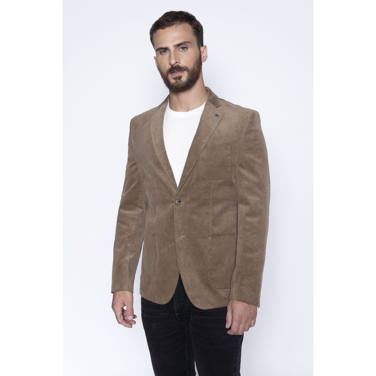 FEROUCH - Blazer Corduroy Sport Fj Café Ferouch