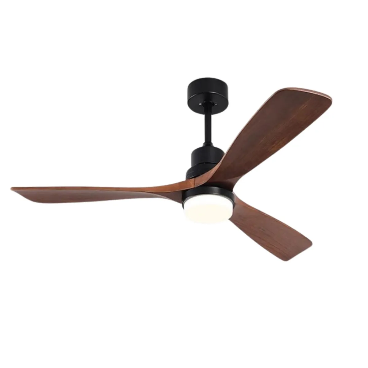 TEVERE - Ventilador de Techo 3 Aspas Madera Luz LED 30W