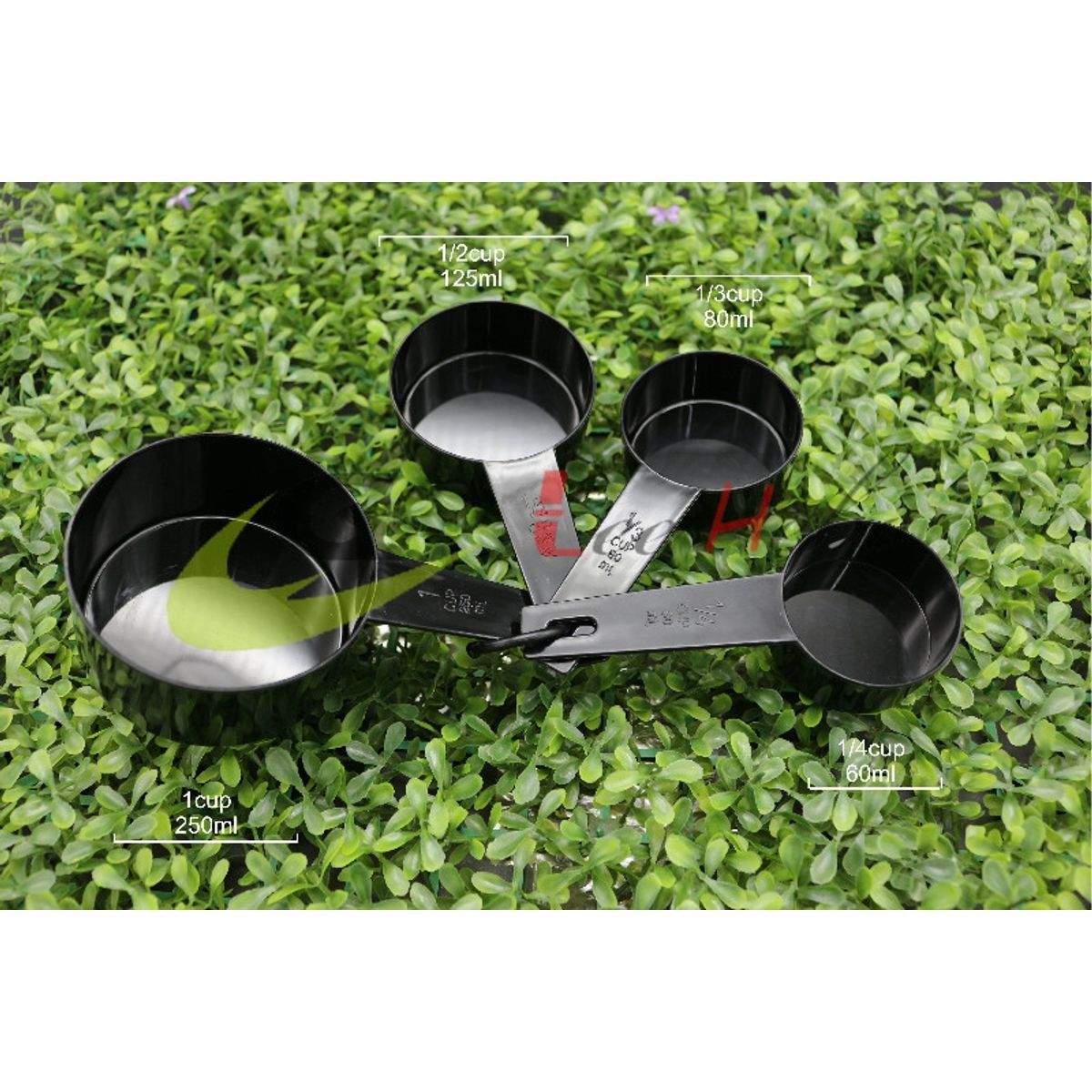 GENERICO - Cucharas Medidoras 4 Piezas Reposteria Cocina