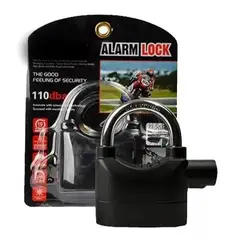 GENERICO - Candado Con Alarma Antirrobo 110db