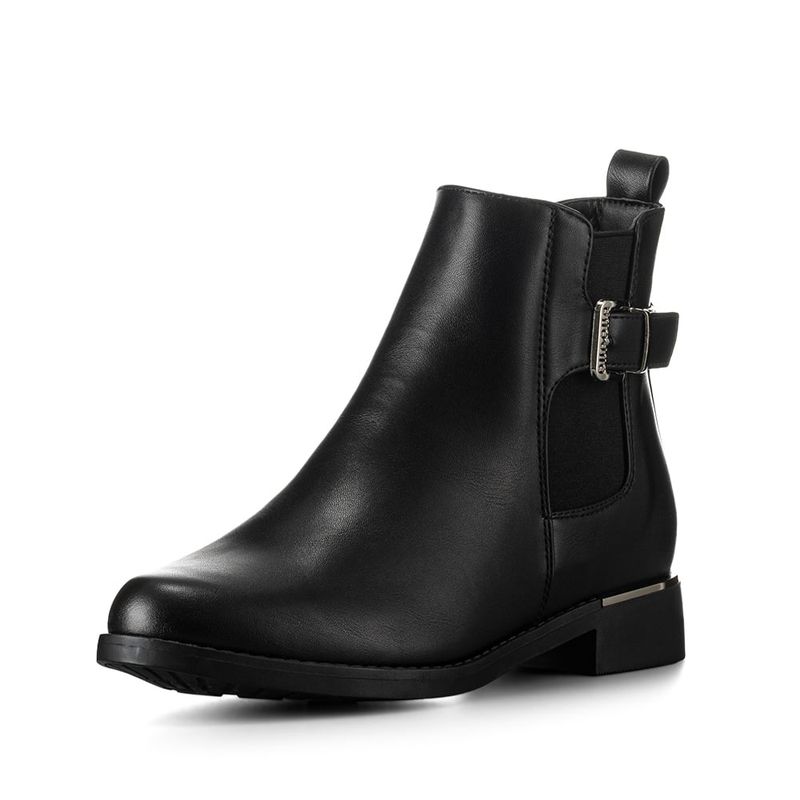 WEIDE - Botin Negro Casual Mujer Weide ZS51