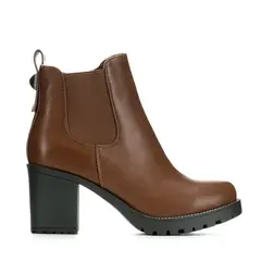 WEIDE - Botin Camel Casual Mujer ZS37