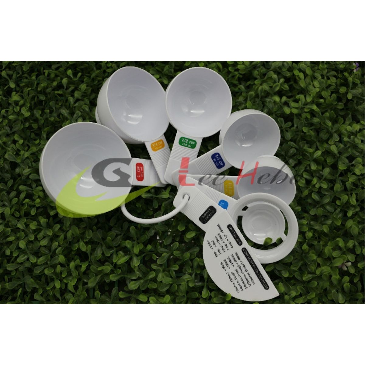 GENERICO - 7 Cucharas Medidoras Cocina Repostería Medida Tazas Hogar