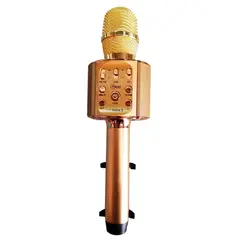 MLAB - Micrófono Karaoke Voice 2 Led Soporte Metal 8912