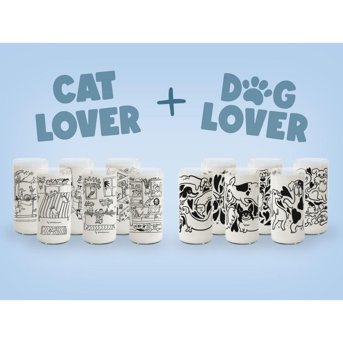 GREEN GLASS - Pack Animal Lover