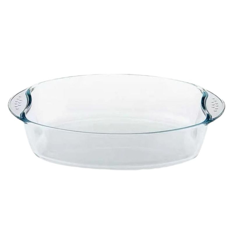 OEM - Fuente Ovala De Vidrio Sin Tapa 3300ml