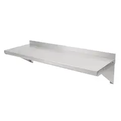 IMAHE - REPISA MURAL ACERO INOX MED. 90 x 30 cm