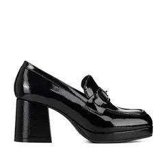 WEIDE - Mocasin Negro Casual Mujer RQ72