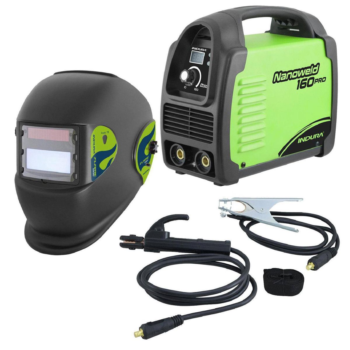 INDURA - Soldadora Indura MMA 160 A + Máscara Fotosensible Grado 11