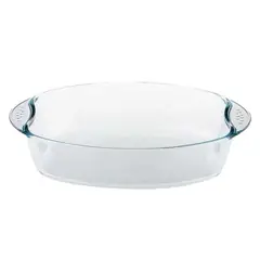 OEM - Fuente Ovala De Vidrio Sin Tapa 3300ml