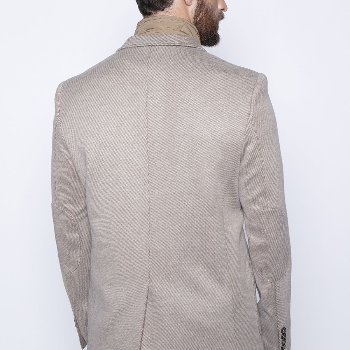 FEROUCH - Blazer Knitted Bristol F Beige Ferouch