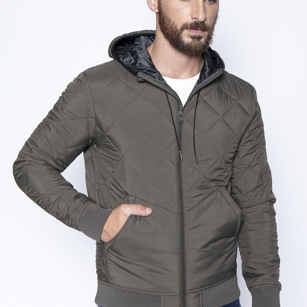 FEROUCH - Chaqueta Quilt Memphis Fj Verde Ferouch