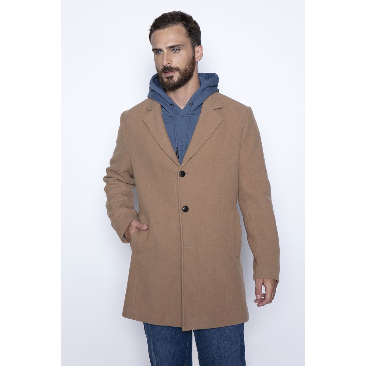 FEROUCH - Abrigo Cambridge F Café Ferouch