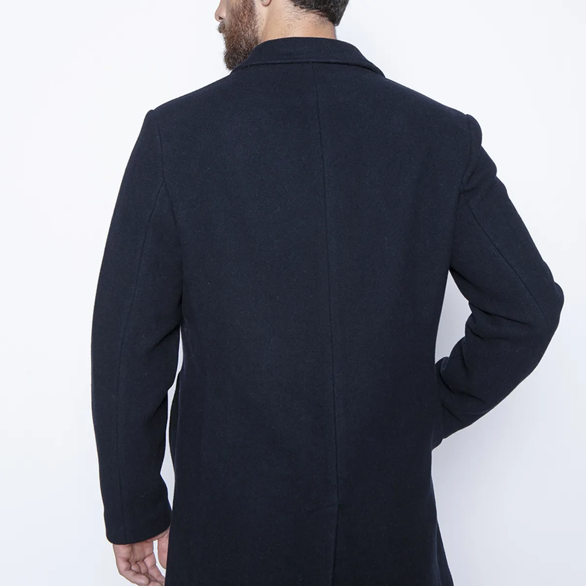 FEROUCH - Abrigo Cambridge Azul Ferouch