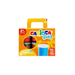 CARIOCA - Temperas Para Pintar Con Dedos 6 Colores - SC