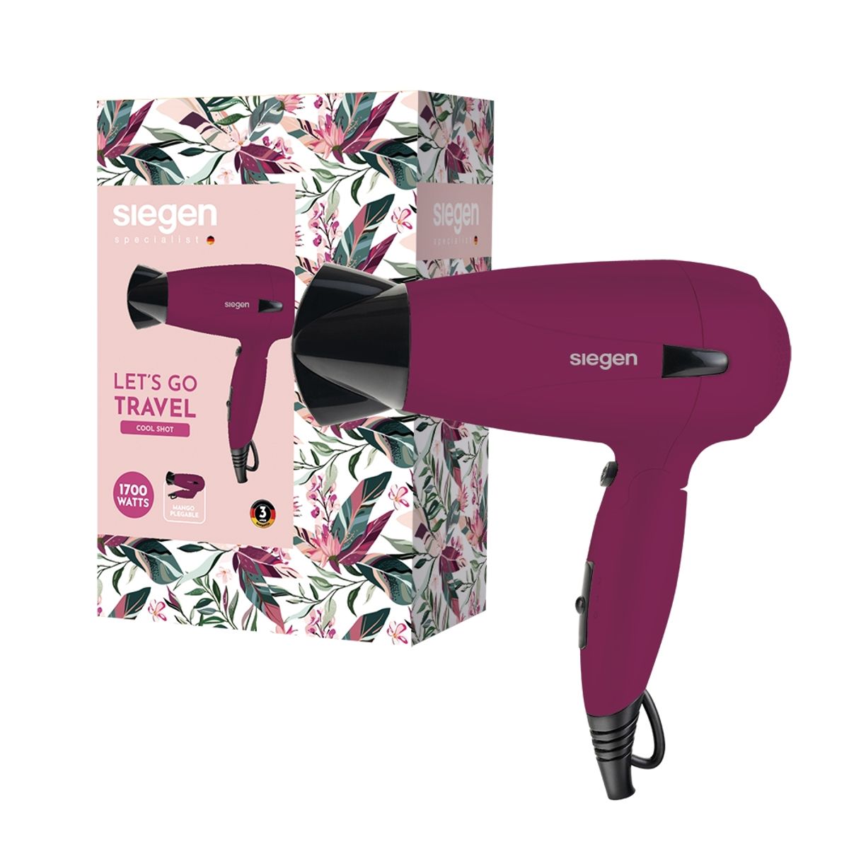 SIEGEN - Secador de Pelo Siegen SG-3012C43