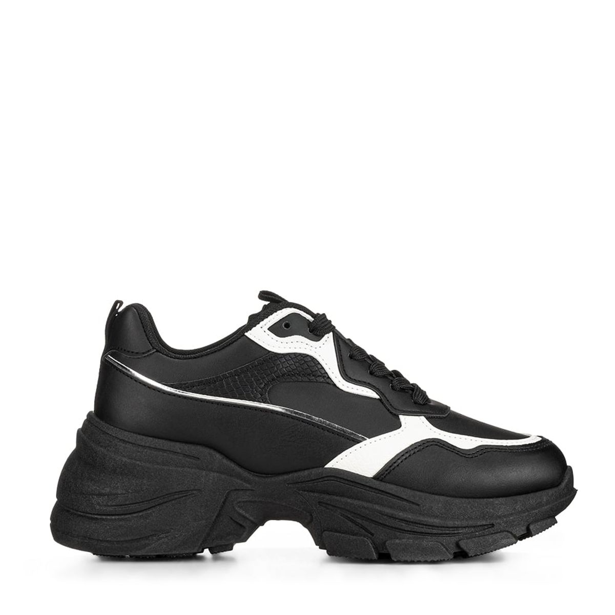 WEIDE - Zapatillas Negro Casual Mujer Weide SL06