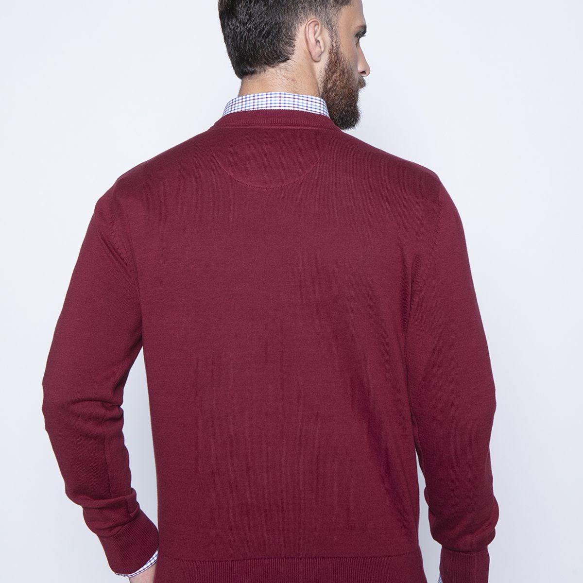 FEROUCH - Sweater Round Neck Paris Rojo Ferouch