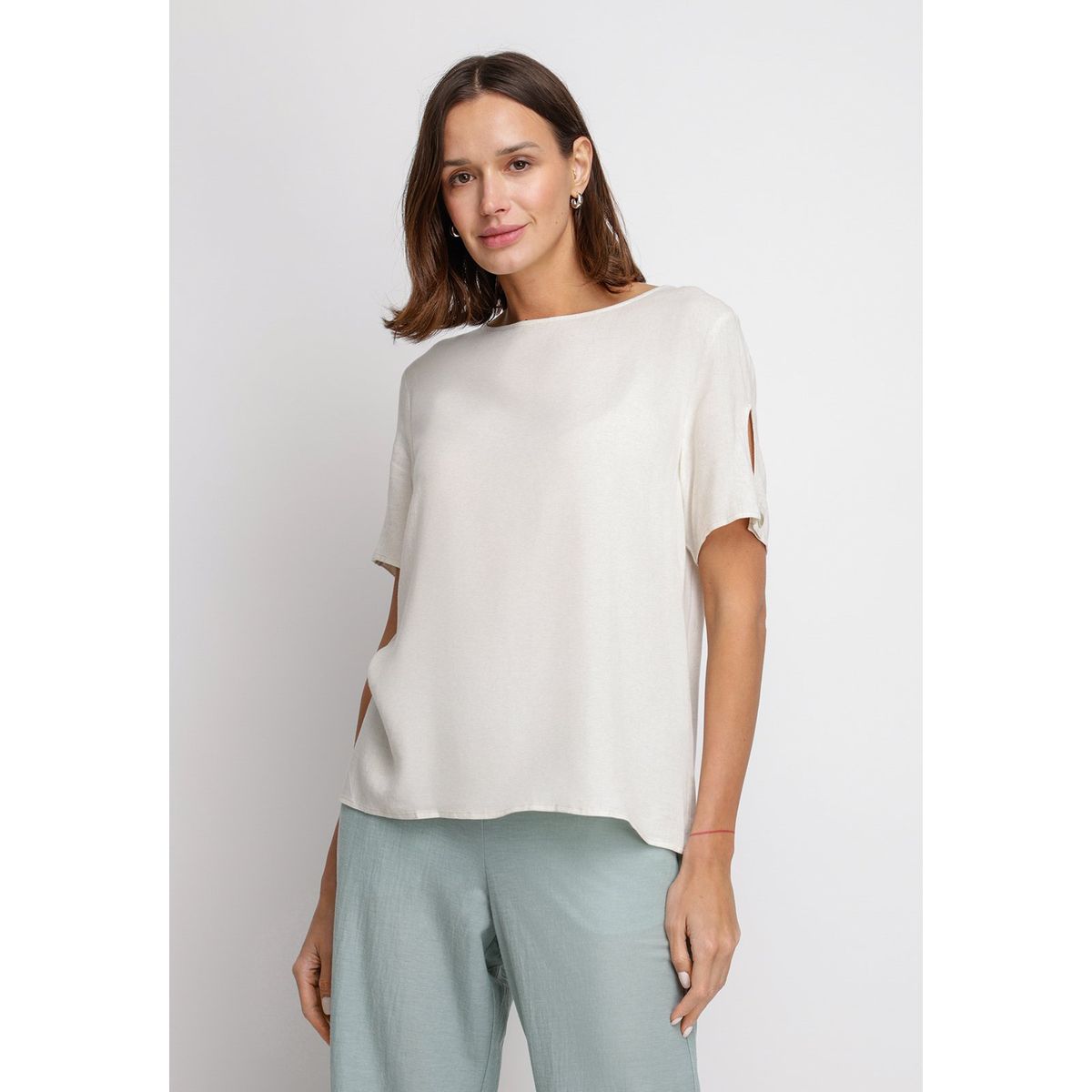 CANADIENNE - Blusa De Mujer Garza Arena