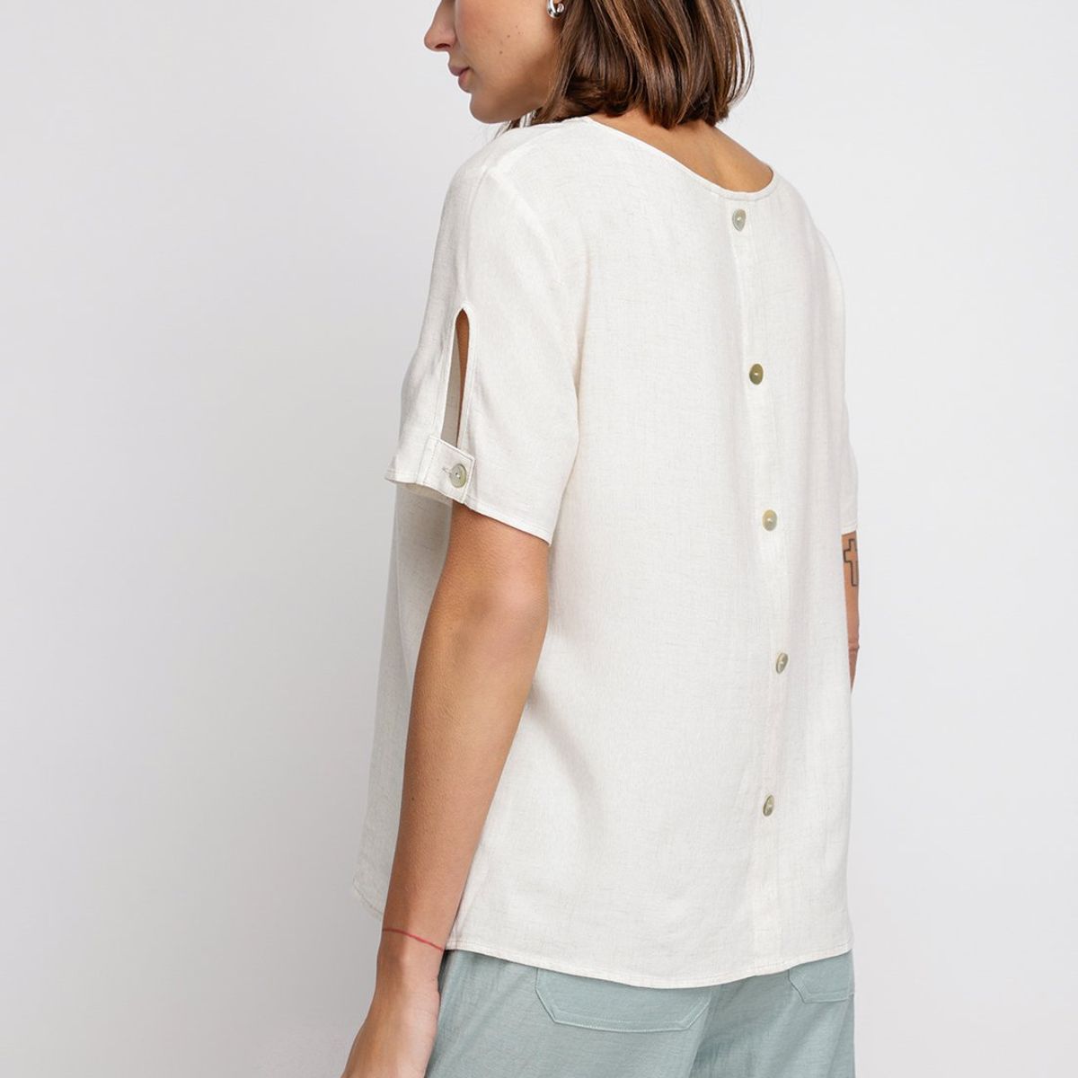 CANADIENNE - Blusa De Mujer Garza Arena