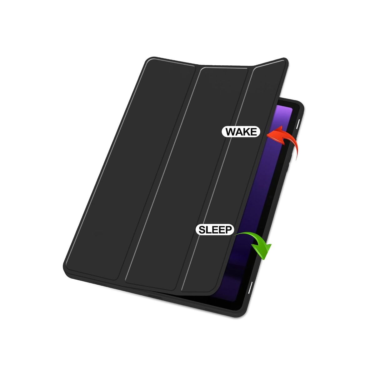 JOIGO - Funda Smart Cover Para Tablet Samsung A9+ Plus Negro