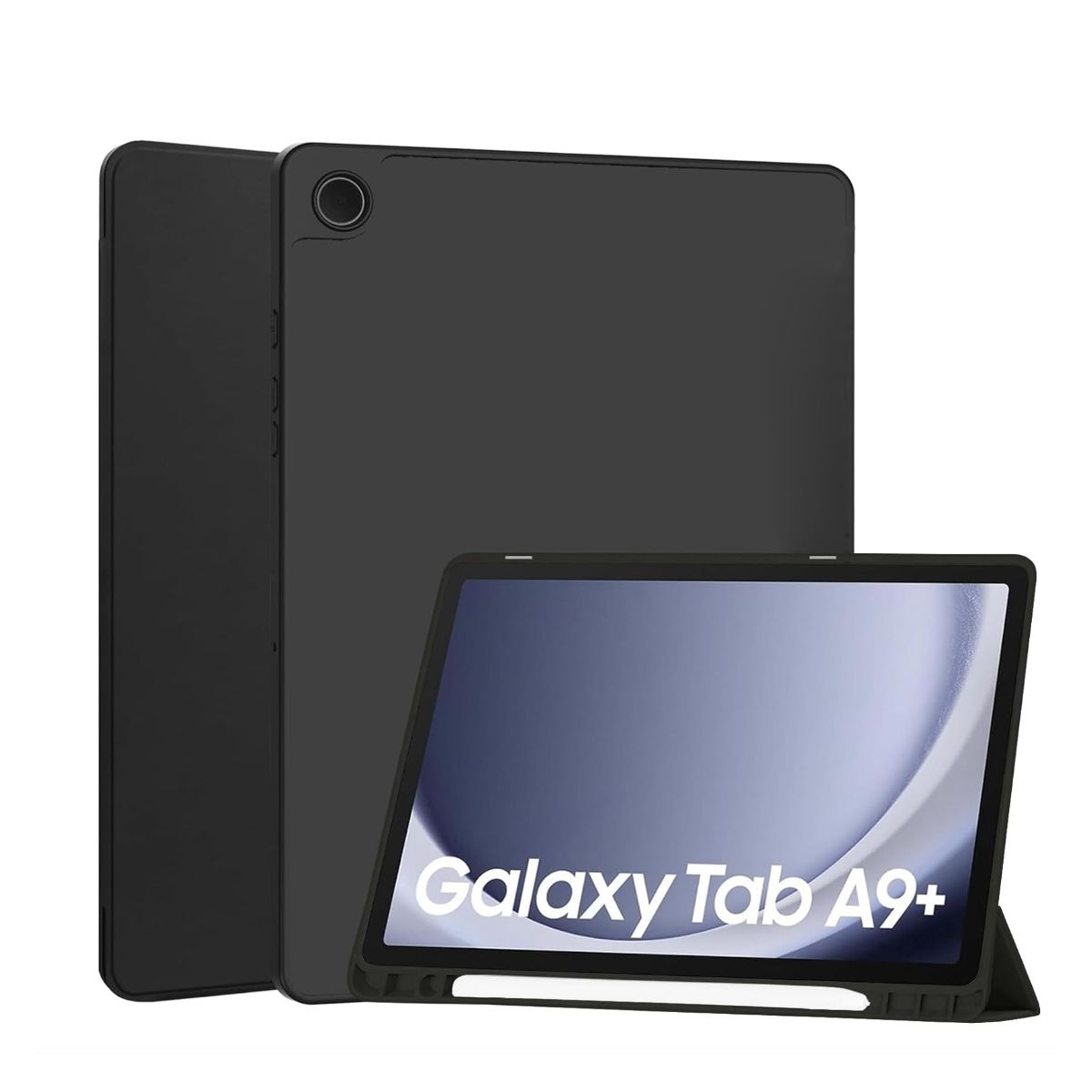 JOIGO - Funda Smart Cover Para Tablet Samsung A9+ Plus Negro