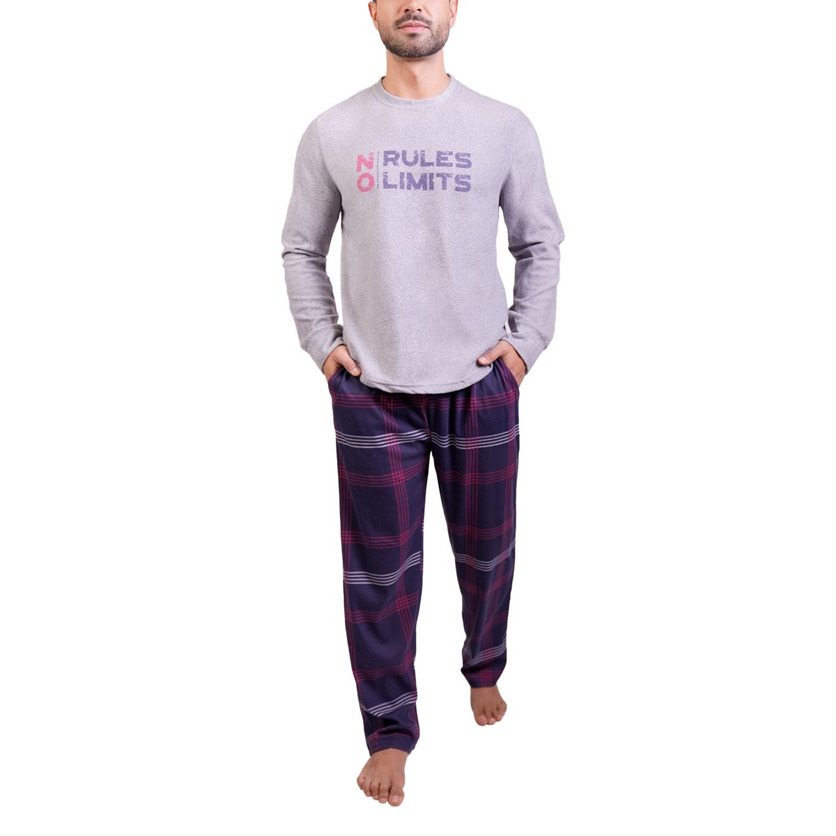 BAZIANI - Pijama Micropolar Hombre 9215