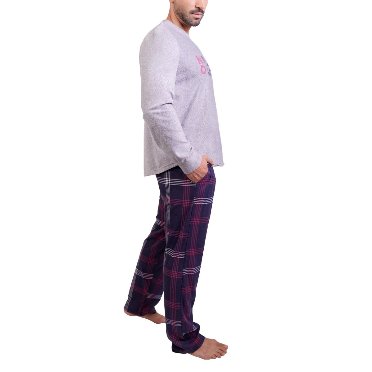 BAZIANI - Pijama Micropolar Hombre 9215