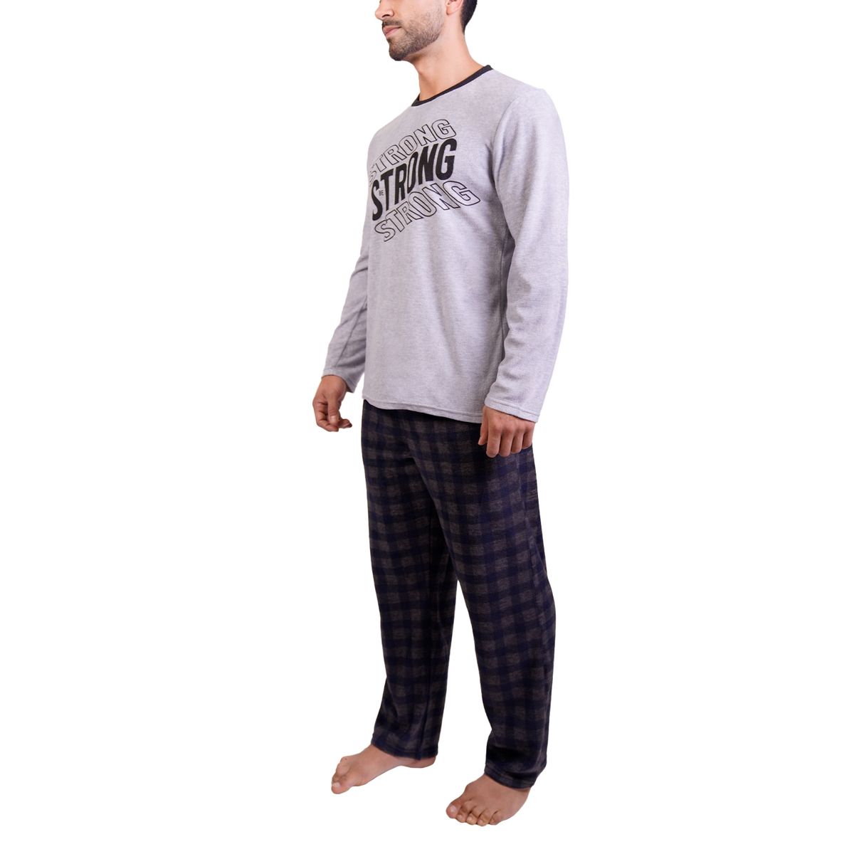 BAZIANI - Pijama Micropolar Hombre 9217